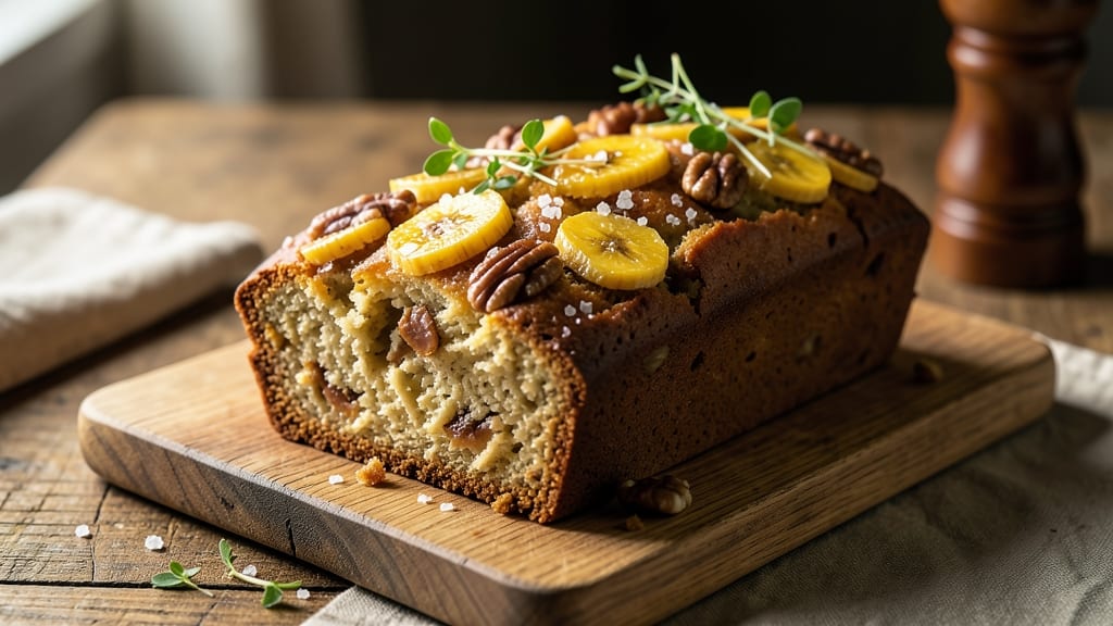 Australian Café-Style Banana Bread Recipe: Warm Spice and Walnut Swirls in Every Bite