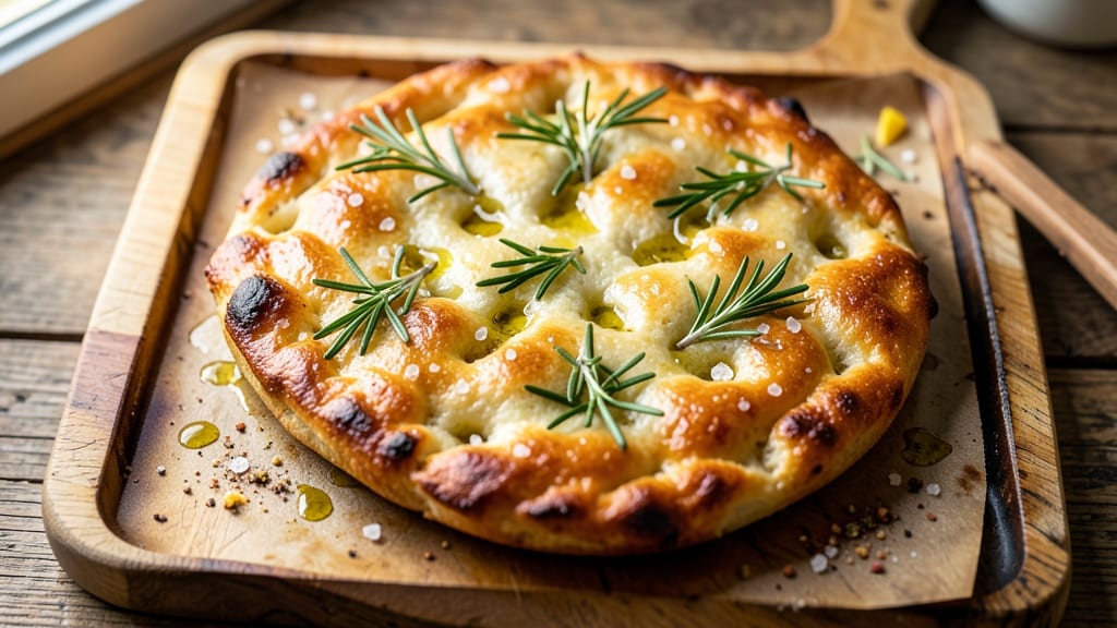 Anna Olson's Focaccia Bread Recipe: Olive Oil-Poofed Crust With Herby Pillowy Softness