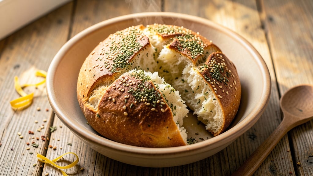 Arabic Bread Recipe Without Yeast: Quick Flatbread With Za'atar Crunch