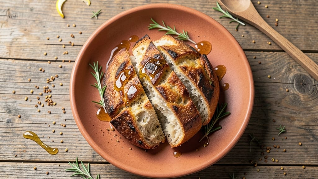 Adam Ragusea's Bread Recipe: No-Knead Za'atar Crust With Honeyed Crumb