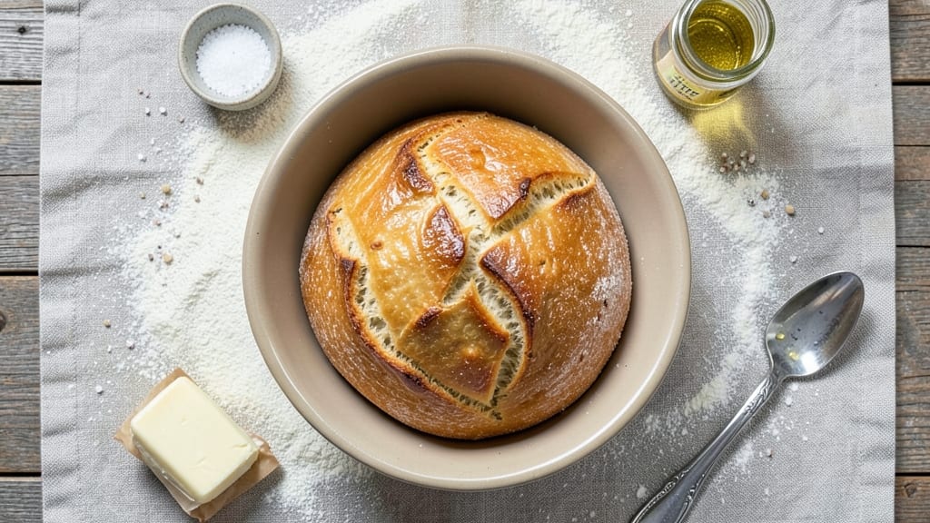 60-Minute Bread Recipe: Dutch Oven Crust With Pillowy Crumb Inside