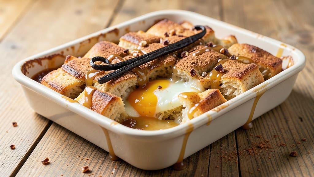 Authentic Bread Pudding Recipe: Vanilla-Infused Warmth With Crispy Top