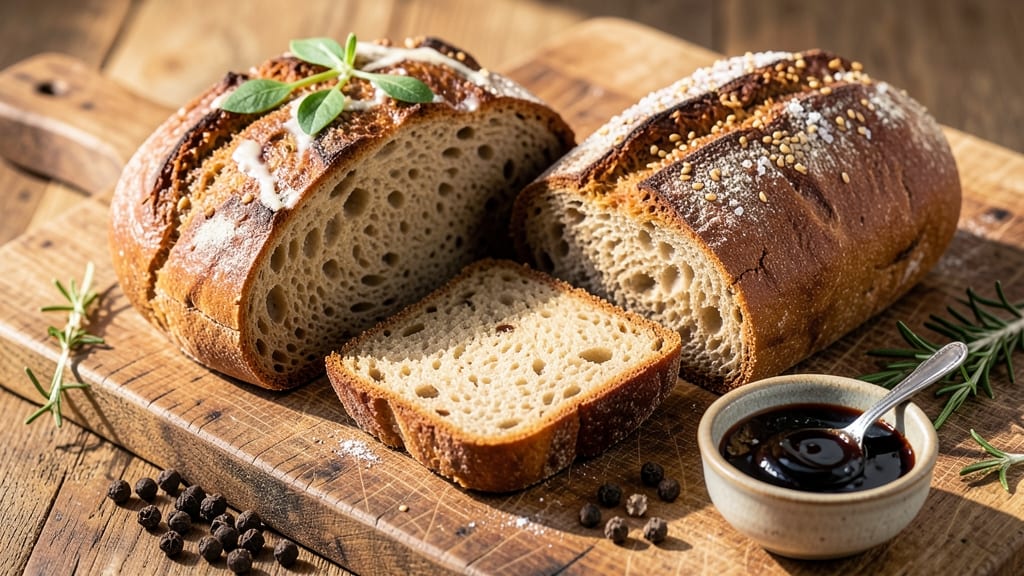 Artisan Brown Bread Recipe: Deep Molasses Richness and Hearty Crust