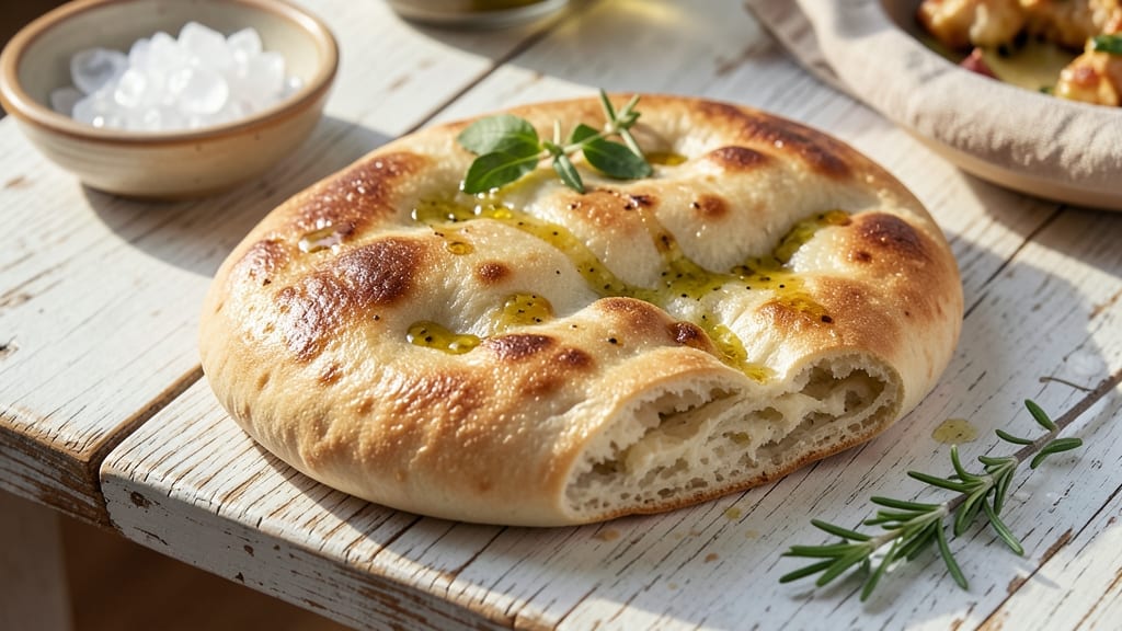 Authentic Schiacciata Bread Recipe: Olive Oil Magic for Rustic Italian Crust
