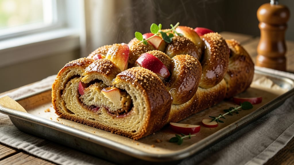Apple Cinnamon Challah Bread Recipe: Warm Spice Swirls and Buttery Rise Magic