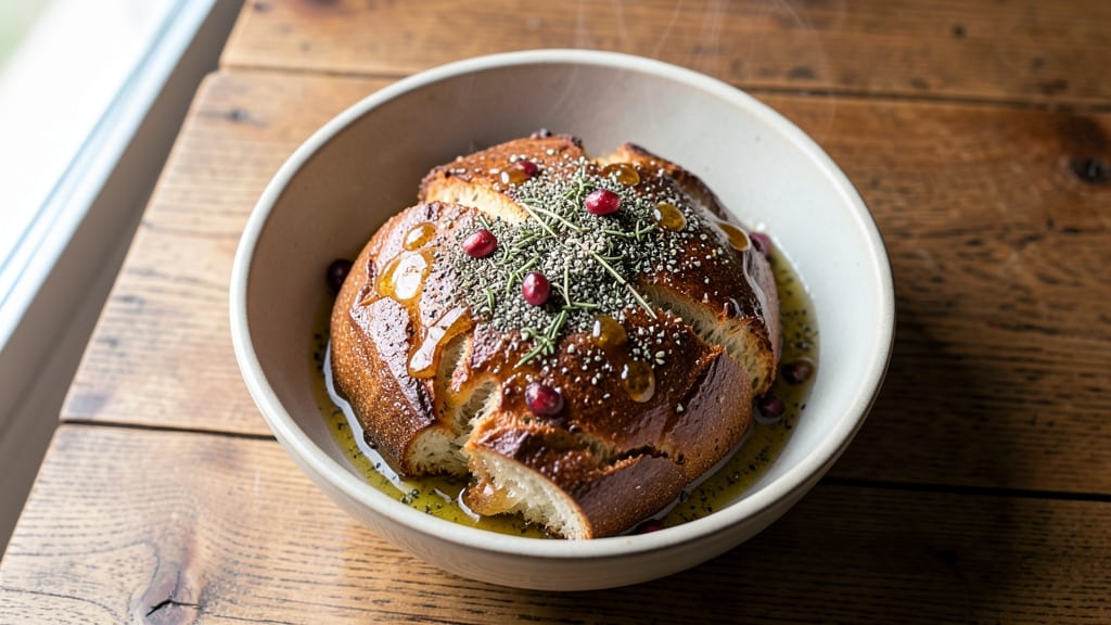 Alison Roman's Bread Recipe: Honeyed Za'atar Crust With Chewy, Toasted Crumb
