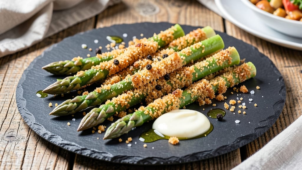 Asparagus Recipe With Bread Crumbs: Crispy-Topped Roasted Bites in 20 Minutes