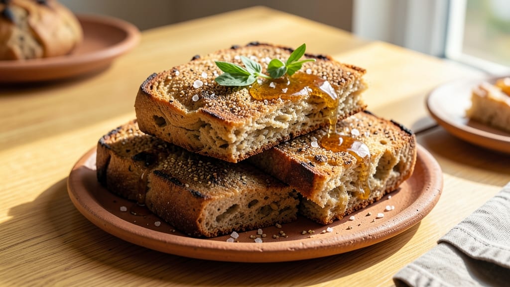 Ancient Mesopotamia Bread Recipe: Sourdough-Style Flatbread With Crispy Edges