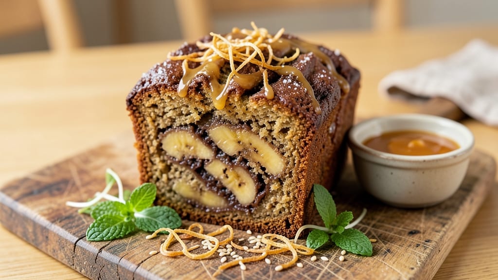 Asian Banana Bread Recipe: Warm Spice and Coconut Swirl Delight