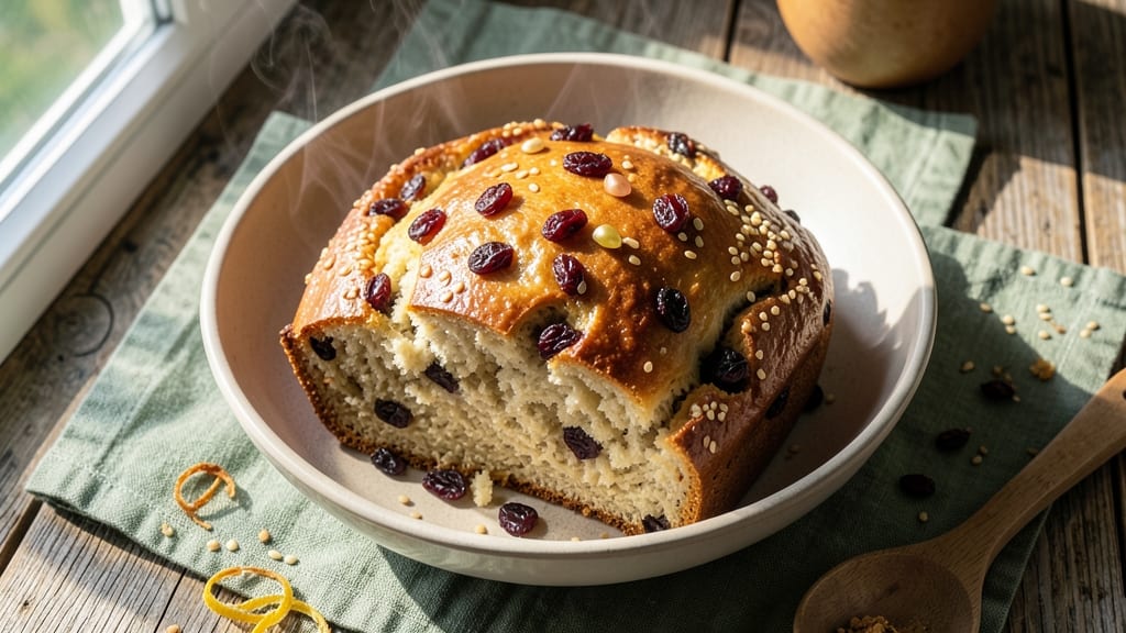 Asian Raisin Bread Recipe: Sweet-Savory Swirls With Foil-Sealed Crust