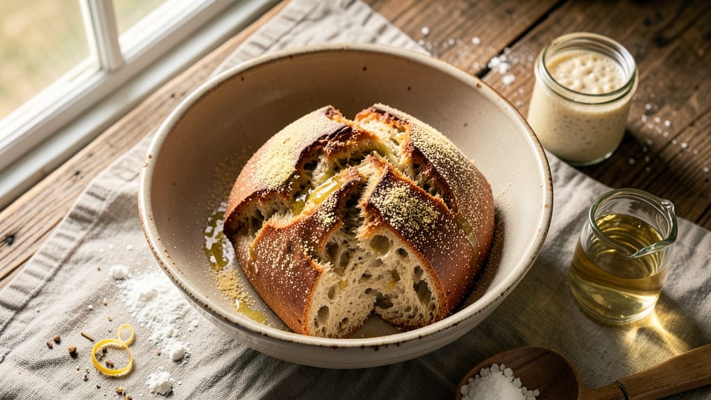Anna Olson's Sourdough Bread Recipe: Foolproof No-Knead Rise for Artisan Crust