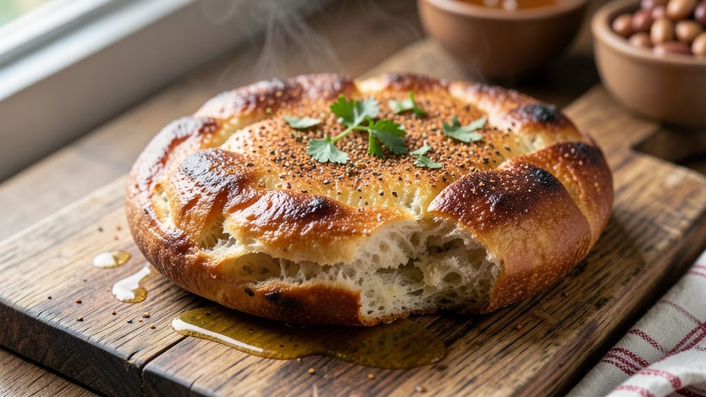Authentic American Indian Fry Bread Recipe: Warm Za'atar Crust and Fluffy Heart