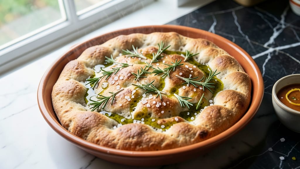 Airy Focaccia Bread Recipe: Olive Oil-Poofed Pillows With Herby Crisp