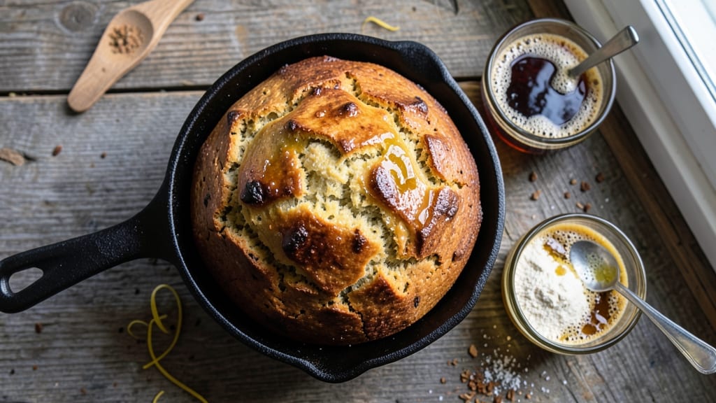 Almond Flour Beer Bread Recipe: Nutty Crust With Foil-Sealed Juice Lock