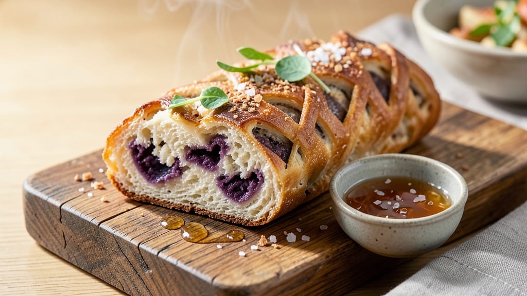 85-Degree Taro Bread Recipe: Ultra-Moist Crumb With Nutty Sweetness