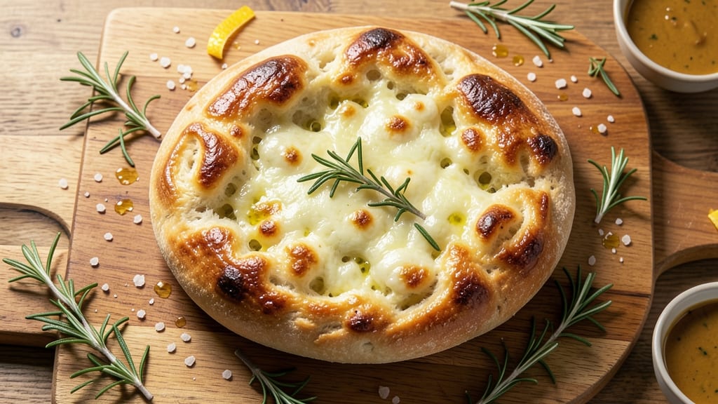 Asiago Cheese Focaccia Bread Recipe: Melty Pull-Apart Crust With Herby Olive Oil