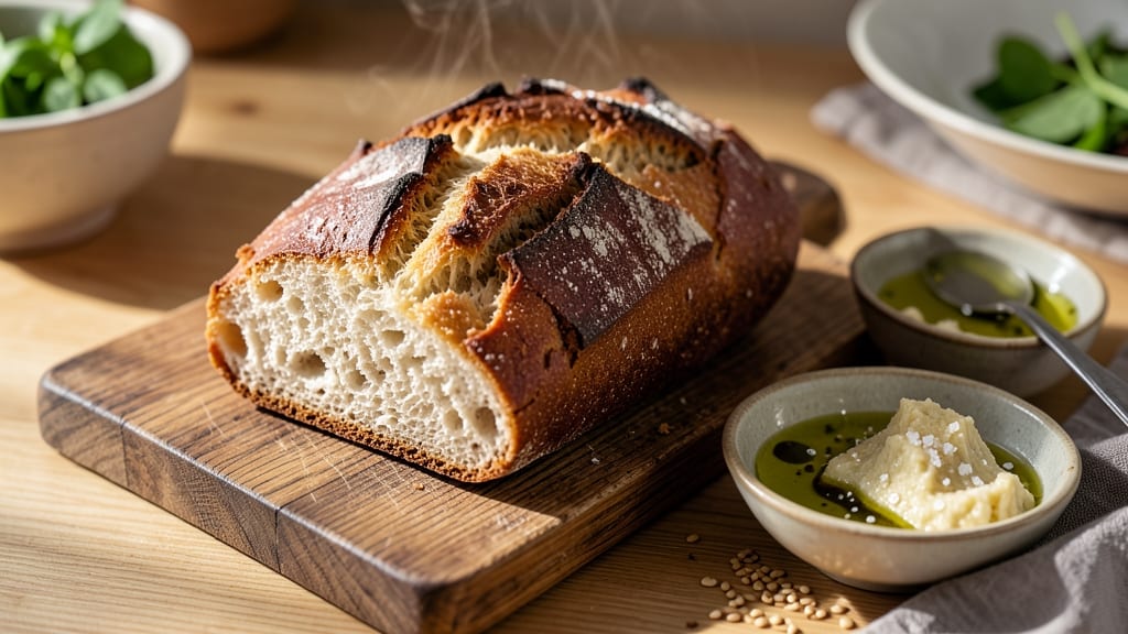 5 Min Artisan Bread Master Recipe: Light Crisp Crust With Foil-Sealed Softness