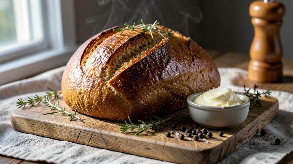 Amazing Homemade Bread Recipe: Dutch Oven Crisp With Pillowy Softness Inside