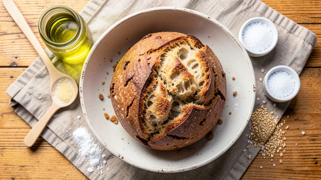 Against The Grain Bread Recipe: No-Knead Crust With Chewy, Rustic Heart