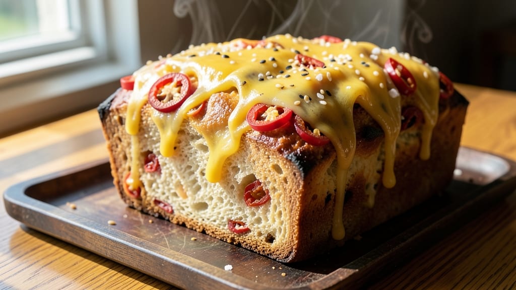 Artisan Jalapeño Cheese Bread Recipe: Spicy Kick and Gooey Pull-Apart Magic