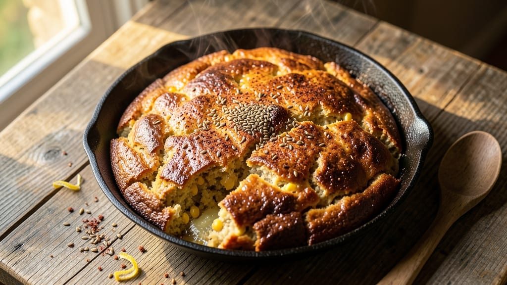 Ayesha Curry's Cast Iron Cornbread Recipe: Smoky-Spiced Crust With Gooey Centers