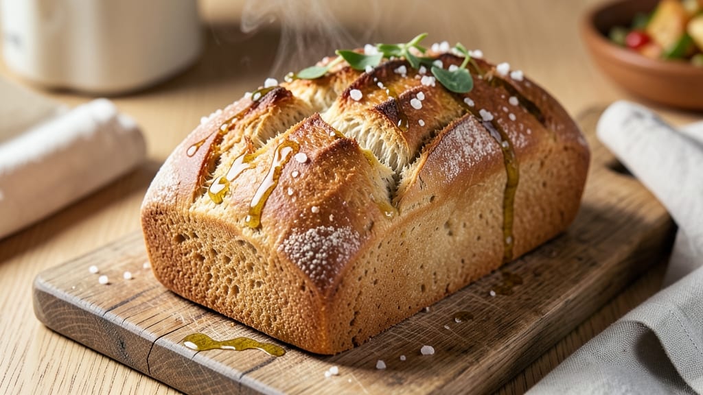 All-Purpose Bread Machine Recipe: Hands-Off Crusty Loaf Without Kneading