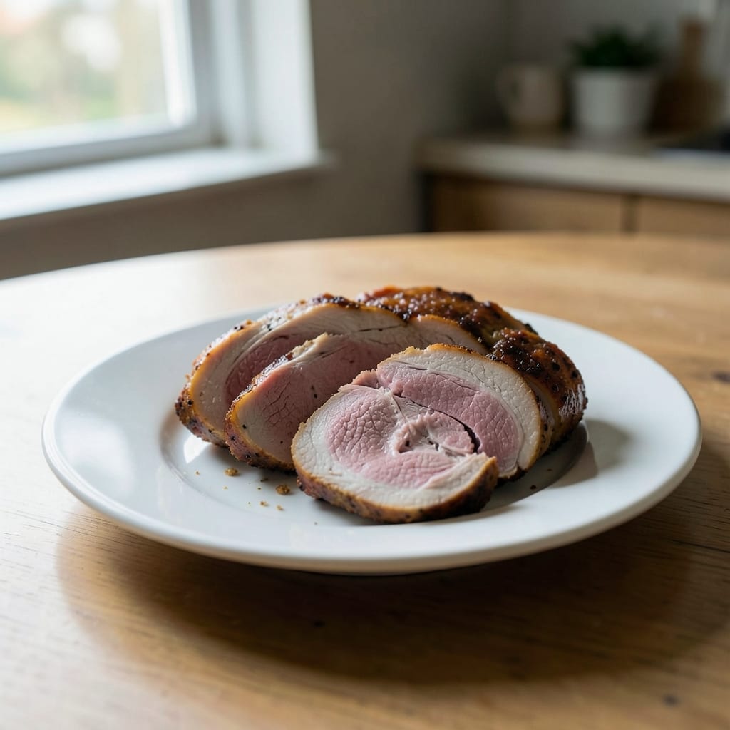 The dish as the corrected method produces it