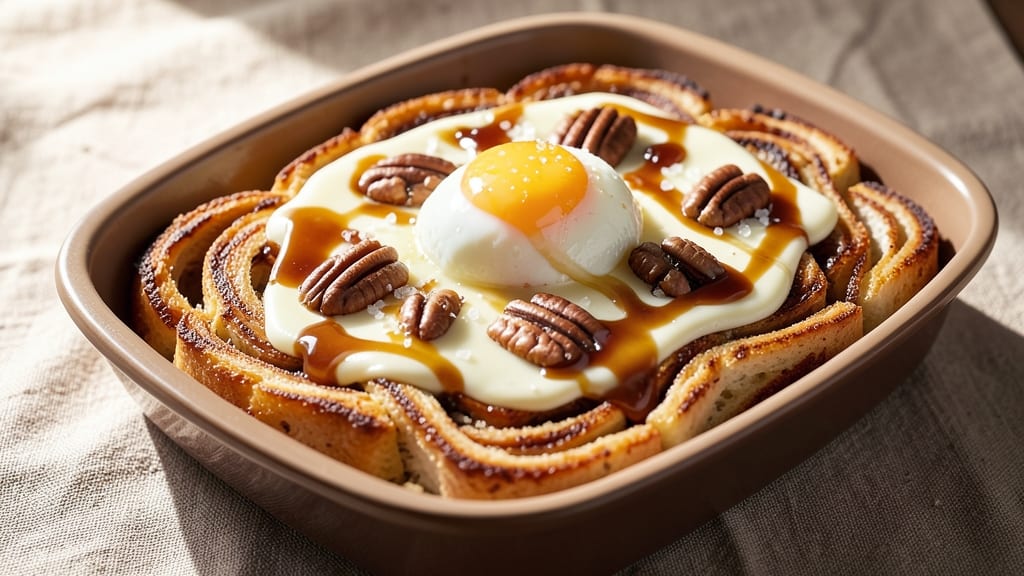 Babka Bread Pudding Recipe: Vanilla-Infused Swirls and Caramelized Crunch