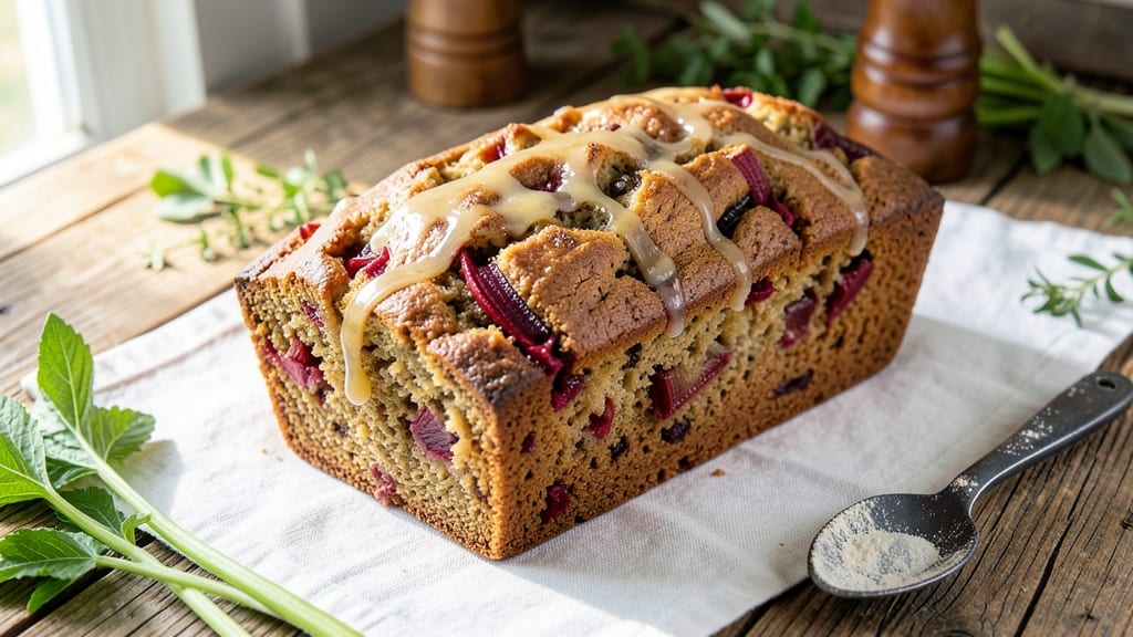Amish Rhubarb Bread Recipe: Tart-Sweet Swirls With Foil-Sealed Crust Magic