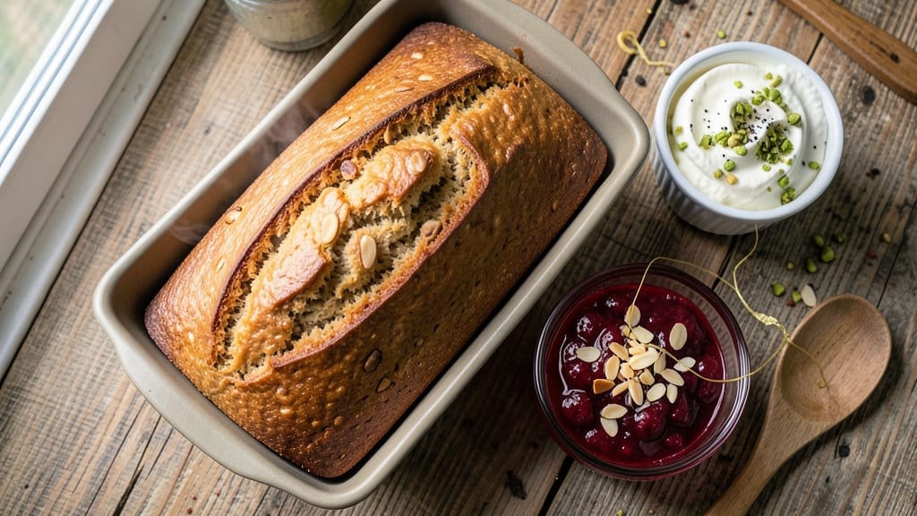 Almond Loaf Bread Recipe: Nutty Moistness With Foil-Sealed Crust Trick