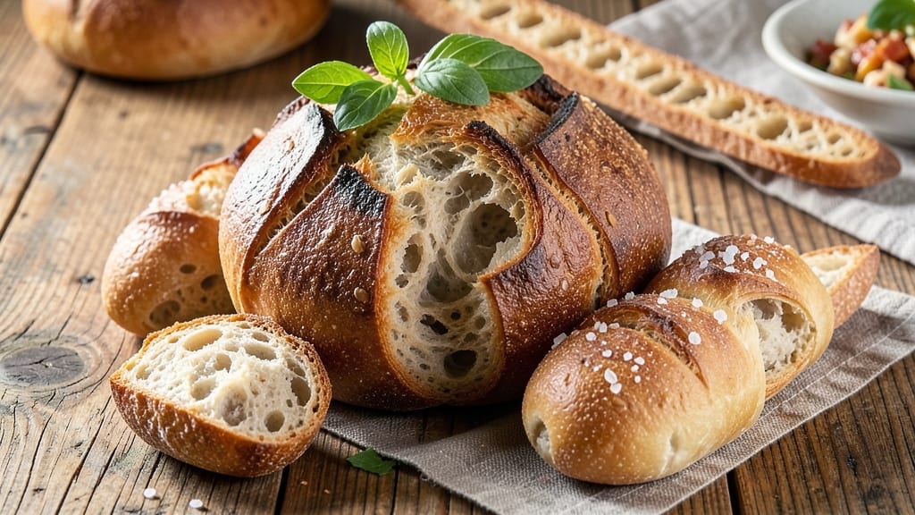 Amazing Grains and Salty Bread Recipe: Crusty Crunch With Nutty Sweetness Inside