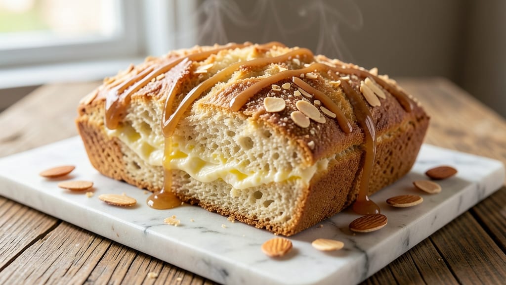 Almond Cream Bread Recipe: Moist Crumb with Nutty Sweetness and Vanilla Infusion