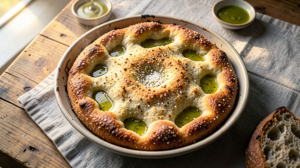 Almond Flour Focaccia Bread Recipe: Crispy Crust and Light, Airy Crumb