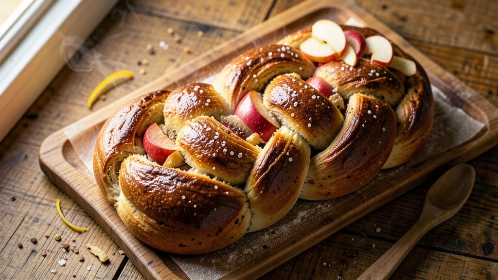Apple Braided Bread Recipe: Sweet Apple Swirls and Buttery Layers