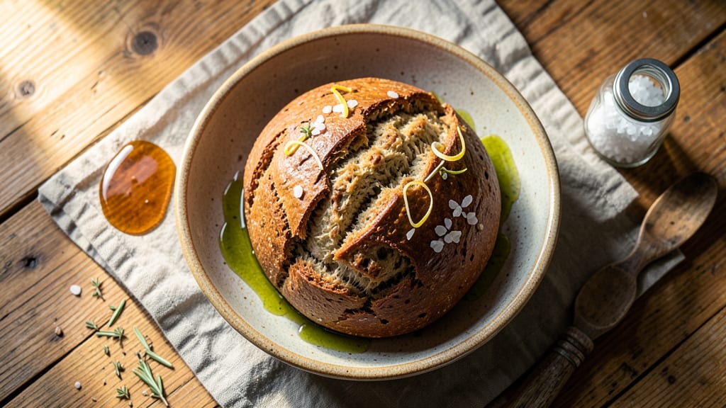50 Whole Wheat Bread Recipe: Nutty, Hearty Loaf With No-Knead Ease