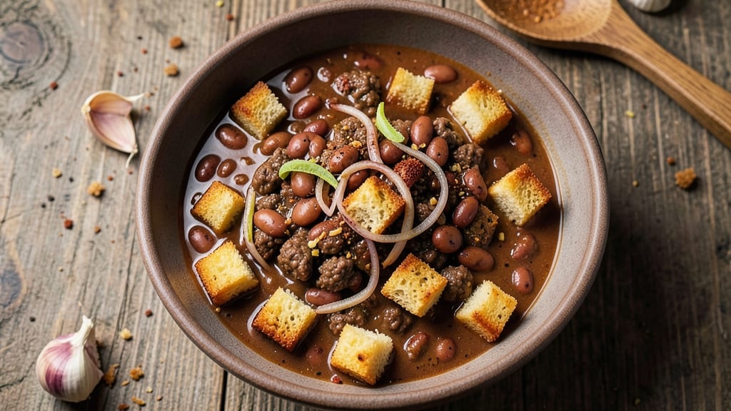 Atlanta Bread Chili Recipe: Spiced Meat and Cornbread Bites in One Bowl