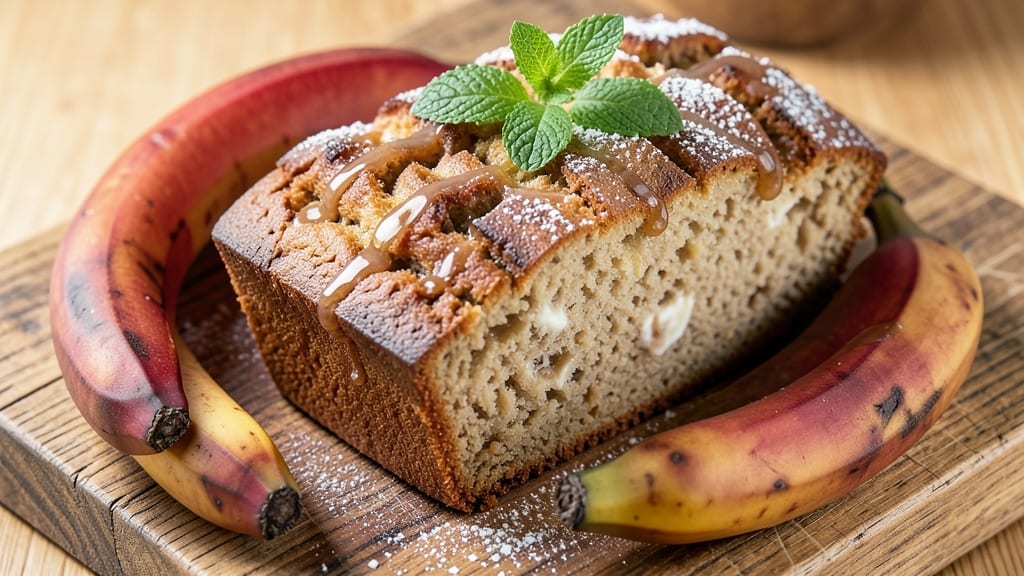 Almost No-Fat Banana Bread Recipe: Light as Air Yet Richly Moist