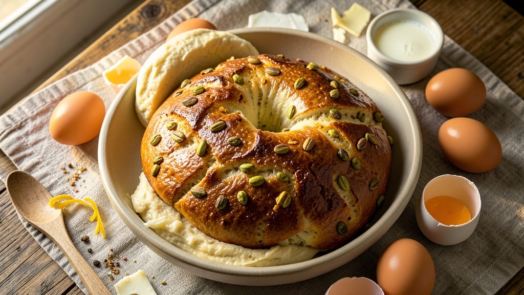 Armenian Easter Bread Choreg Recipe: Za'atar-Spiced Crust With Honeyed Walnut Filling